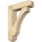 Ekena Millwork Imperial Craftsman Rough Sawn Bracket w/ Offset Brace, Douglas Fir, 8"W x 32"D x 40"H BKT0806X32X40IMP04RDF - alternate 1